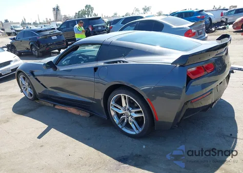 2014 Chevrolet Corvette Stingray Z51 from USA, damaged, VIN 1G1YK2D7XE5111867